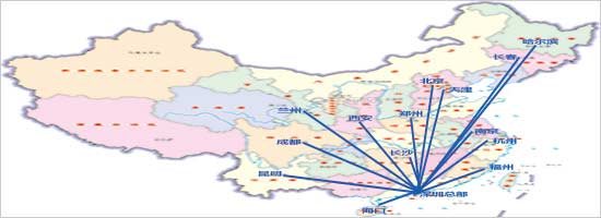 覆蓋周邊服務(wù)區(qū)域